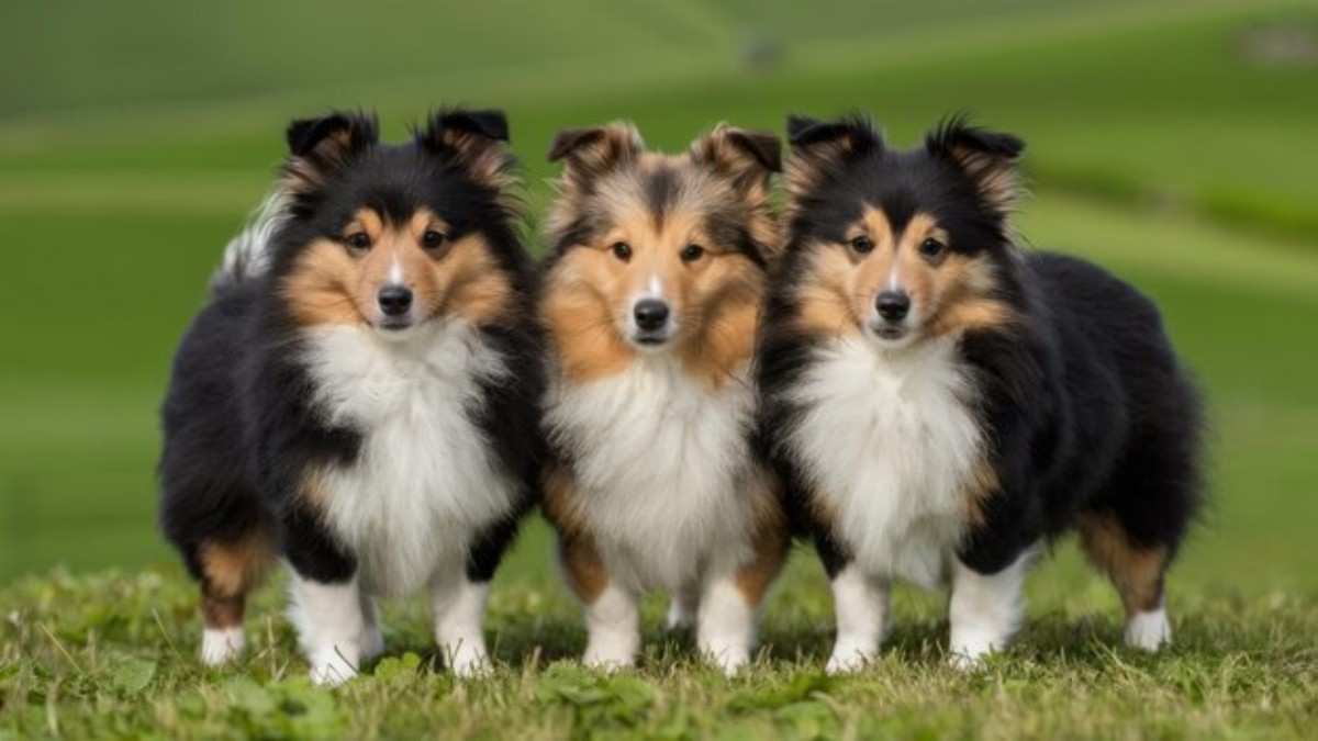 Mini Rough Collies